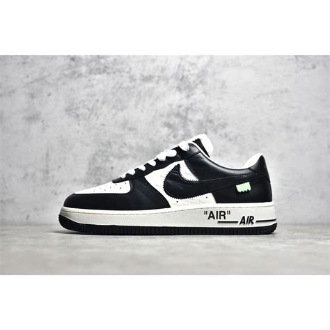 louis vuitton air force 1 black and white|lv af1 price.